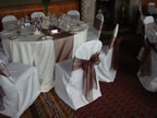 White Wedding Chair Cover Yorkshire